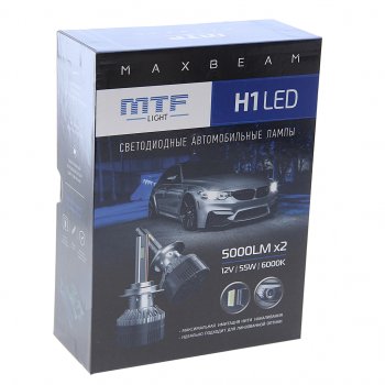6 799 р. Лампа светодиодная 12V H1 P14.5s (2шт.) MTF MTF mb01k6  с доставкой в г. Кемерово. Увеличить фотографию 2