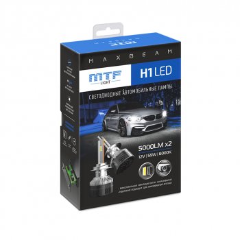 6 799 р. Лампа светодиодная 12V H1 P14.5s (2шт.) MTF MTF mb01k6  с доставкой в г. Кемерово. Увеличить фотографию 8