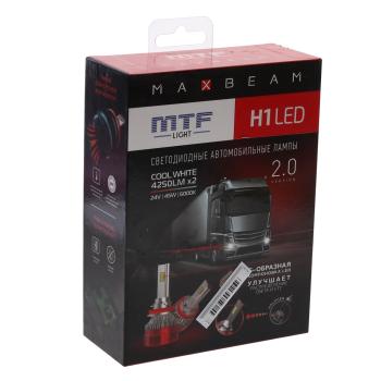 7 299 р. Лампа светодиодная 24V H1 P14.5s бокс (2шт.) MTF MTF mb01k6-24  с доставкой в г. Кемерово. Увеличить фотографию 4