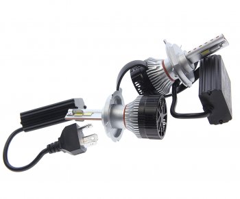 8 249 р. Лампа светодиодная 12V H19 PU43t-3 (2шт.) MTF MTF mb19k6  с доставкой в г. Кемерово. Увеличить фотографию 1