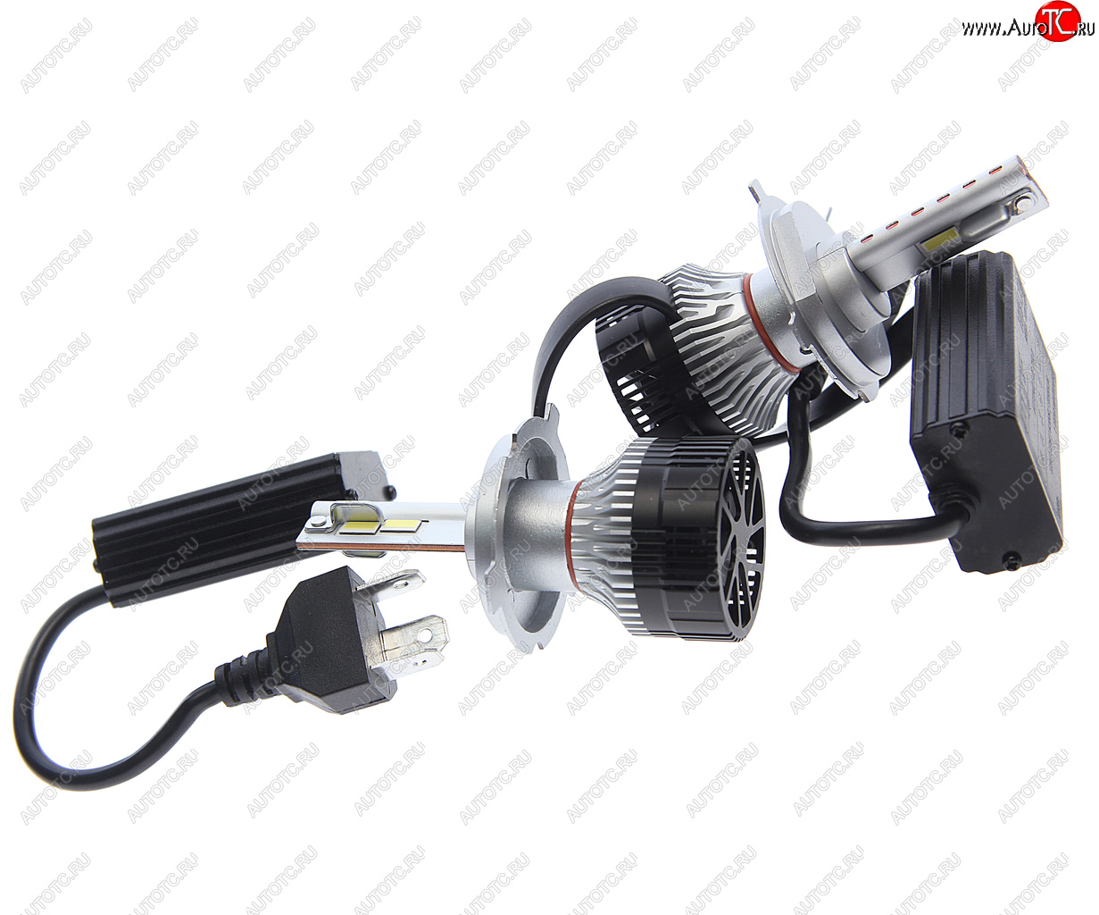 8 249 р. Лампа светодиодная 12V H19 PU43t-3 (2шт.) MTF MTF mb19k6  с доставкой в г. Кемерово