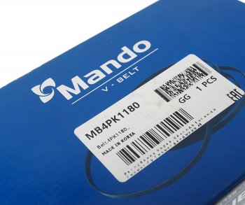 359 р. Ремень приводной поликлиновой 4PK1180 MANDO MANDO mb4pk1180  с доставкой в г. Кемерово. Увеличить фотографию 2