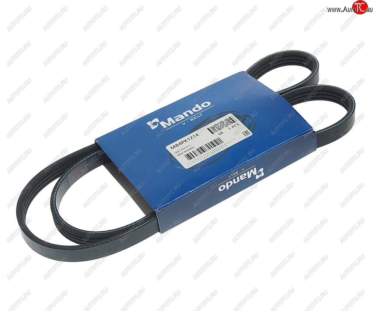 213 р. Ремень приводной поликлиновой 4PK1214 MANDO MANDO mb4pk1214  с доставкой в г. Кемерово