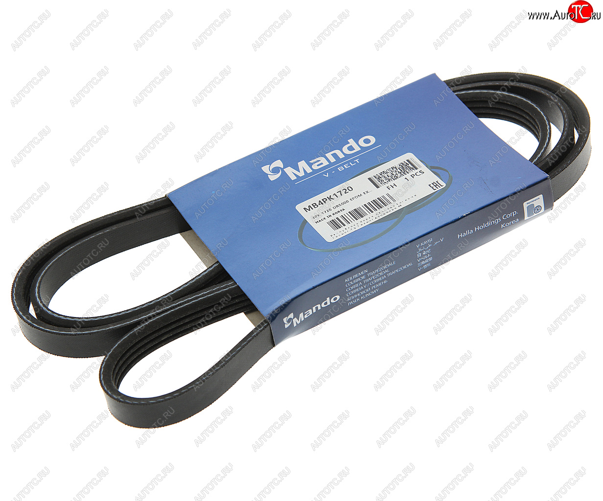 243 р. Ремень приводной поликлиновой 4PK1720 MANDO MANDO mb4pk1720 MANDO mb4pk1720  с доставкой в г. Кемерово