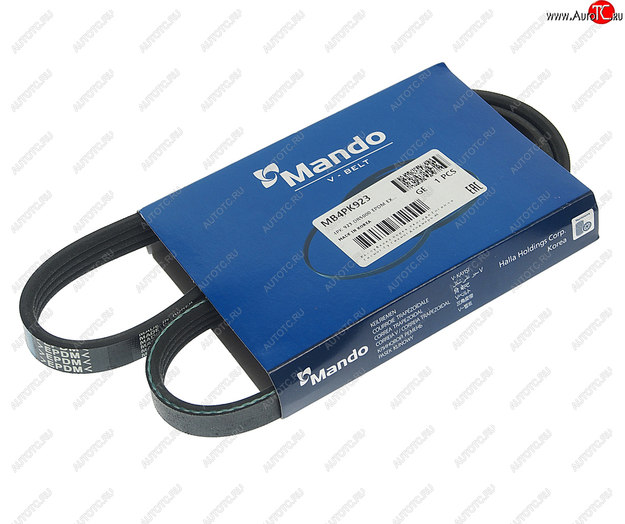 171 р. Ремень приводной поликлиновой 4PK923 MANDO MANDO mb4pk923  с доставкой в г. Кемерово