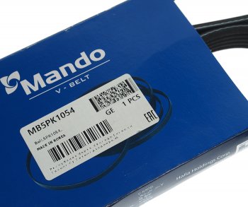 319 р. Ремень приводной поликлиновой 5PK1054 MANDO MANDO mb5pk1054 MANDO mb5pk1054  с доставкой в г. Кемерово. Увеличить фотографию 3