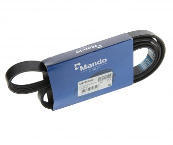 379 р. Ремень приводной поликлиновой 5PK1850 HYUNDAI Getz (05-),Matrix (05-) (TCI DOHC) MANDO MANDO mb5pk1850  с доставкой в г. Кемерово. Увеличить фотографию 1