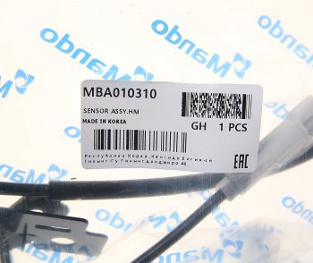 1 099 р. Датчик АБС KIA Mohave (19-) колеса переднего правого MANDO MANDO mba010310 MANDO mba010310  с доставкой в г. Кемерово. Увеличить фотографию 2