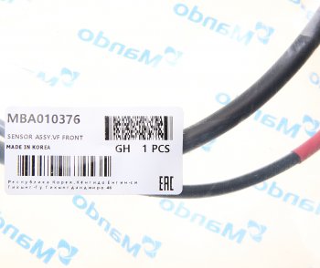 2 669 р. Датчик АБС HYUNDAI i40 (15-) колеса переднего правого MANDO MANDO mba010376 MANDO mba010376  с доставкой в г. Кемерово. Увеличить фотографию 3