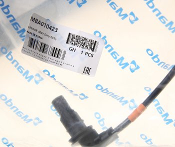 1 259 р. Датчик АБС HYUNDAI Genesis (14-) (ECS) колеса заднего левого MANDO MANDO mba010423  с доставкой в г. Кемерово. Увеличить фотографию 2