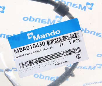 1 229 р. Датчик АБС KIA Rio (11-) колеса заднего правого MANDO MANDO mba010430  с доставкой в г. Кемерово. Увеличить фотографию 2