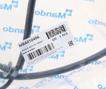 1 129 р. Датчик АБС KIA Bongo 3 (14-) (2.5-A2) (4WD) колеса переднего правого MANDO MANDO mba010496 MANDO mba010496  с доставкой в г. Кемерово. Увеличить фотографию 3