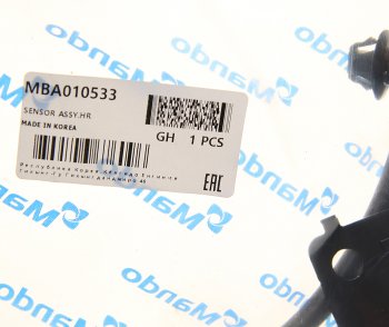 839 р. Датчик АБС HYUNDAI Porter 2 (16-) (4WD) колеса заднего левого MANDO MANDO mba010533  с доставкой в г. Кемерово. Увеличить фотографию 2