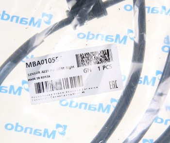 1 149 р. Датчик АБС KIA Bongo 3 (15-) (2.5-A2) (2WD) колеса заднего правого MANDO MANDO mba010555 MANDO mba010555  с доставкой в г. Кемерово. Увеличить фотографию 2