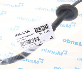 1 699 р. Датчик АБС HYUNDAI Solaris (16-) KIA Rio (16-) колеса заднего правого MANDO MANDO mba010574  с доставкой в г. Кемерово. Увеличить фотографию 2