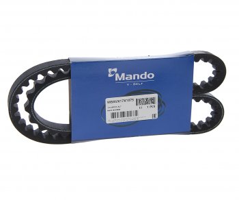 849 р. Ремень приводной клиновой 17х1075 MANDO MANDO mbavx17x1075  с доставкой в г. Кемерово. Увеличить фотографию 1