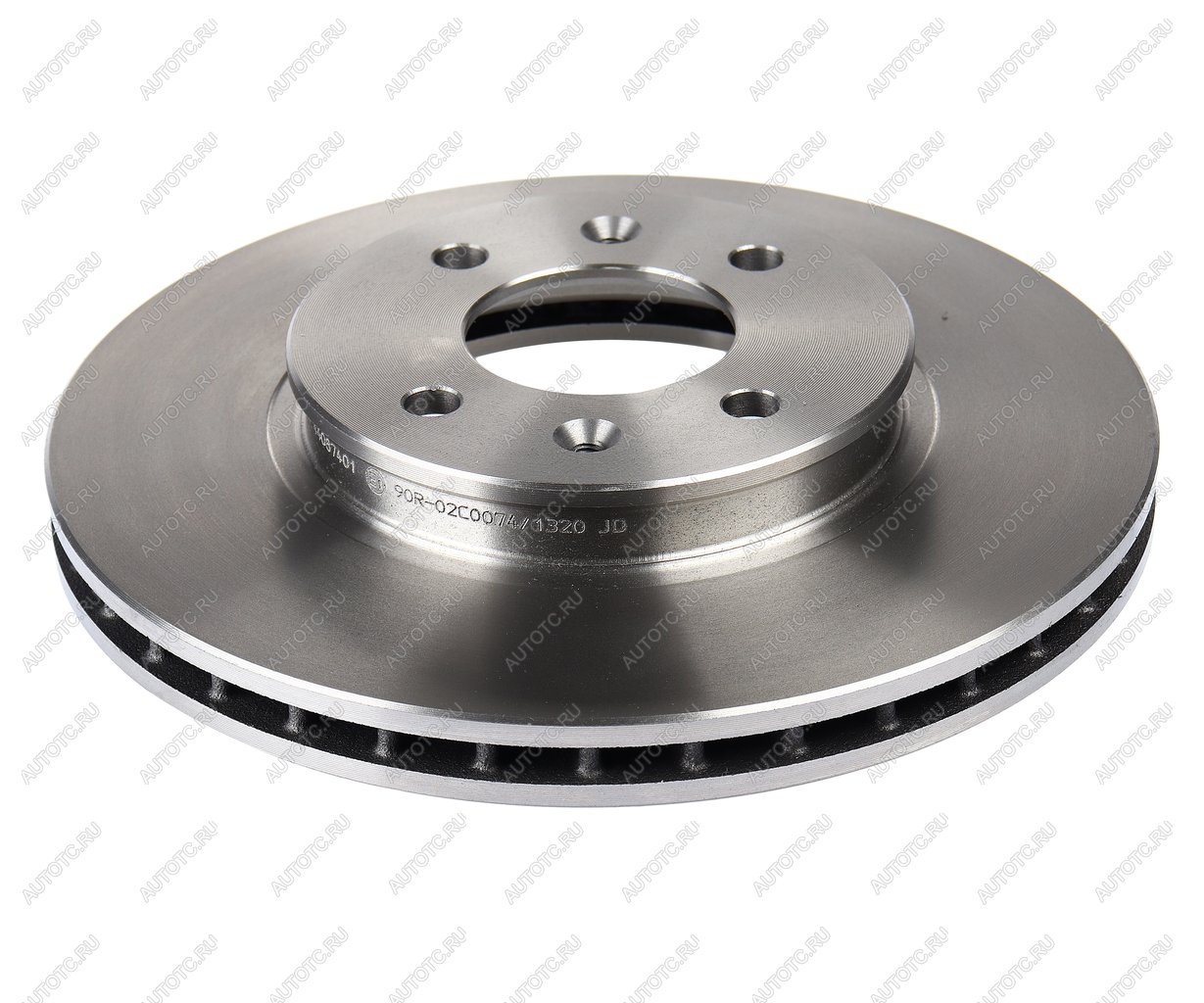 3 089 р. Диск тормозной HYUNDAI Solaris (11-) KIA Rio (11-) передний (1шт.) MANDO MANDO mbc030243 MANDO mbc030243  с доставкой в г. Кемерово