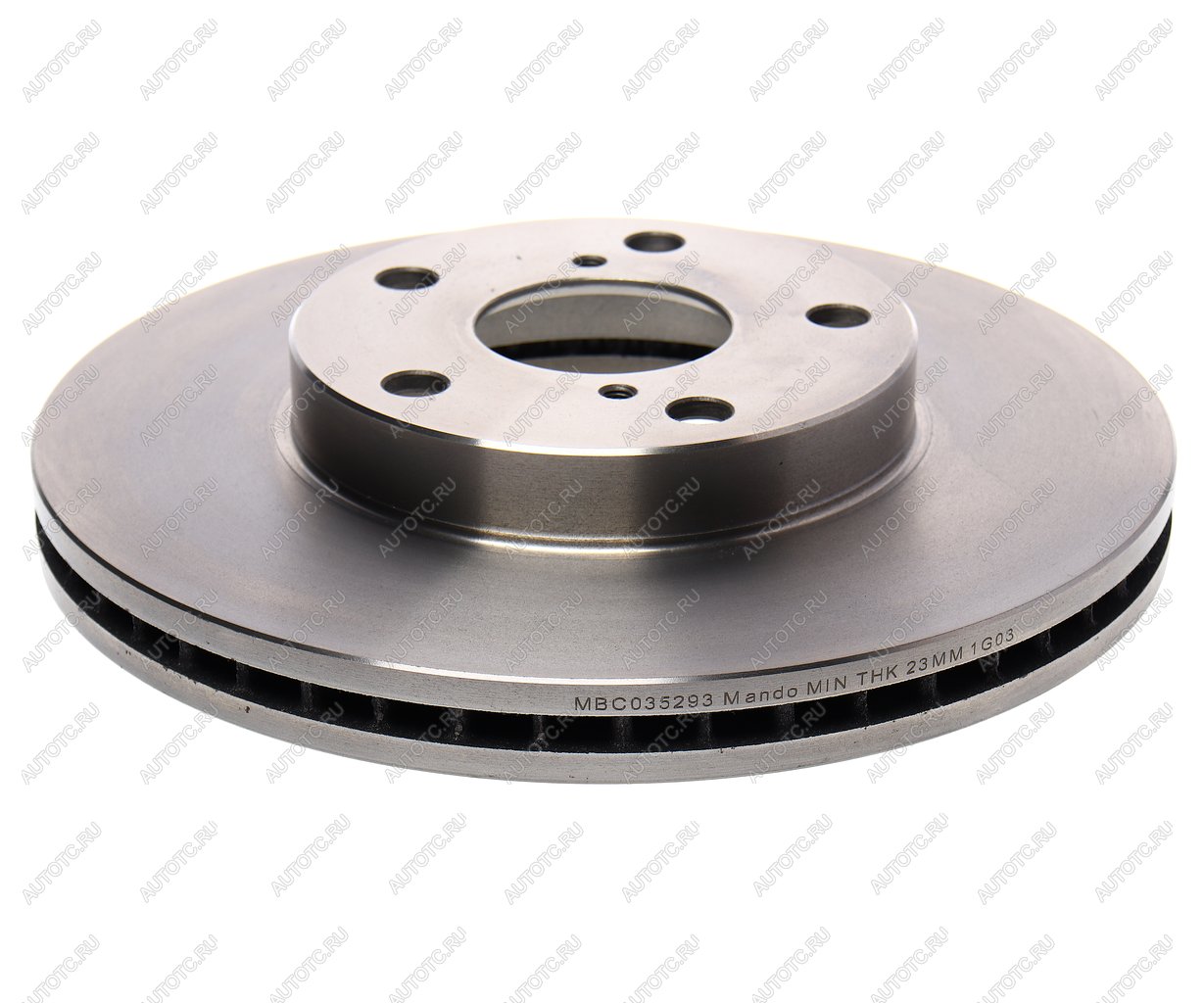 2 999 р. Диск тормозной TOYOTA Rav 4 (00-06) передний (1шт.) MANDO MANDO mbc035293 MANDO mbc035293  с доставкой в г. Кемерово