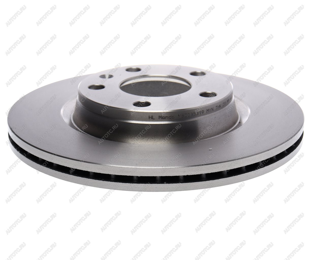 2 899 р. Диск тормозной VW Passat (05-10) AUDI A4 (94-00) передний (1шт.) MANDO MANDO mbc035319 MANDO mbc035319  с доставкой в г. Кемерово