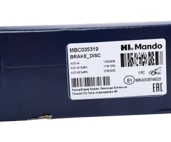 2 899 р. Диск тормозной VW Passat (05-10) AUDI A4 (94-00) передний (1шт.) MANDO MANDO mbc035319 MANDO mbc035319  с доставкой в г. Кемерово. Увеличить фотографию 7