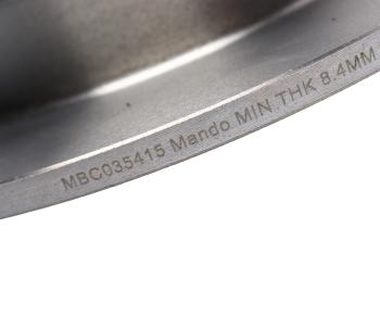 2 999 р. Диск тормозной VOLVO 850 (91-96) задний (1шт.) MANDO MANDO mbc035415 MANDO mbc035415  с доставкой в г. Кемерово. Увеличить фотографию 4