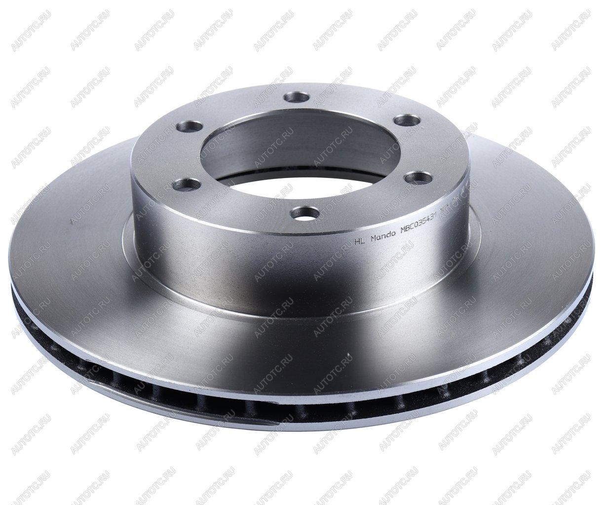 3 099 р. Диск тормозной TOYOTA 4Runner (95-96),Land Cruiser (J90) (96-) (3.0/3.4) передний (1шт.) MANDO MANDO mbc035431 MANDO mbc035431  с доставкой в г. Кемерово