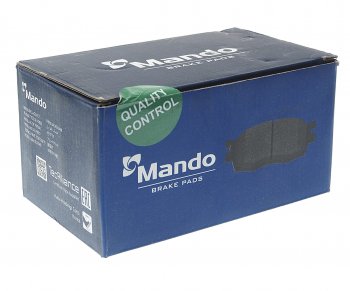 2 199 р. Колодки тормозные MERCEDES W460,W463,Sprinter (901-904) VW LT (97-07) задние (4шт.) MANDO MANDO mbf015013 MANDO mbf015013  с доставкой в г. Кемерово. Увеличить фотографию 2