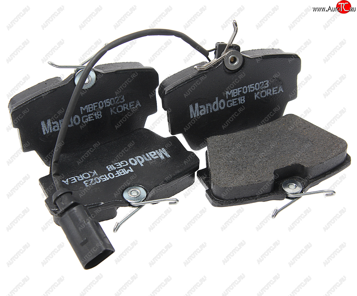 2 699 р. Колодки тормозные RENAULT Trafic (01-) задние (4шт.) MANDO MANDO mbf015023 MANDO mbf015023  с доставкой в г. Кемерово