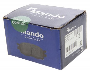 1 399 р. Колодки тормозные MERCEDES W123,126 (77-91) OPEL задние (4шт.) MANDO MANDO mbf015060  с доставкой в г. Кемерово. Увеличить фотографию 2