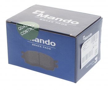 899 р. Колодки тормозные PEUGEOT 206 (00-),306 (-02) RENAULT Megane (-02) задние (4шт.) MANDO MANDO mbf015079  с доставкой в г. Кемерово. Увеличить фотографию 2