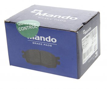 2 099 р. Колодки тормозные VW Golf 3,Caddy (95-04),Polo (95-01) передние (4шт.) MANDO MANDO mbf015089 MANDO mbf015089  с доставкой в г. Кемерово. Увеличить фотографию 3