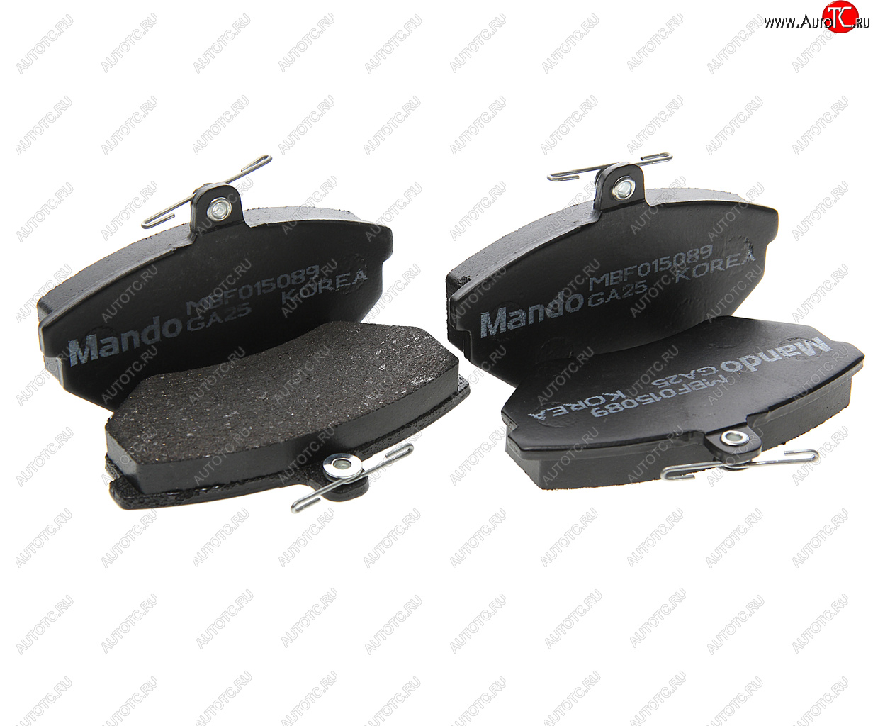 2 099 р. Колодки тормозные VW Golf 3,Caddy (95-04),Polo (95-01) передние (4шт.) MANDO MANDO mbf015089 MANDO mbf015089  с доставкой в г. Кемерово