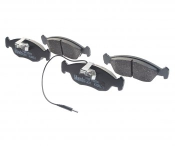 1 089 р. Колодки тормозные PEUGEOT 106,205,306 CITROEN Xsara,Saxo передние (4шт.) MANDO MANDO mbf015114 MANDO mbf015114  с доставкой в г. Кемерово. Увеличить фотографию 2
