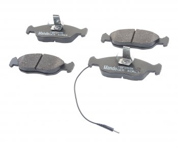 1 089 р. Колодки тормозные PEUGEOT 106,205,306 CITROEN Xsara,Saxo передние (4шт.) MANDO MANDO mbf015114 MANDO mbf015114  с доставкой в г. Кемерово. Увеличить фотографию 1