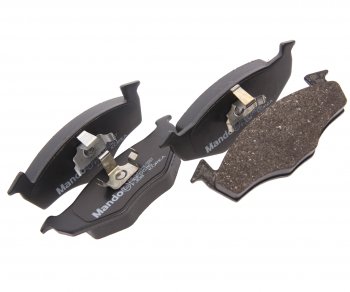 1 329 р. Колодки тормозные VW Lupo,Polo (95-) SKODA Fabia передние (4шт.) MANDO MANDO mbf015116 MANDO mbf015116  с доставкой в г. Кемерово. Увеличить фотографию 1