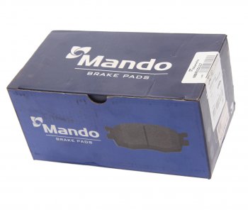 1 959 р. Колодки тормозные VW Bora,Golf,Polo AUDI A3 SEAT Leon,Toledo SKODA Octavia передние (4шт.) MANDO MANDO mbf015117  с доставкой в г. Кемерово. Увеличить фотографию 3