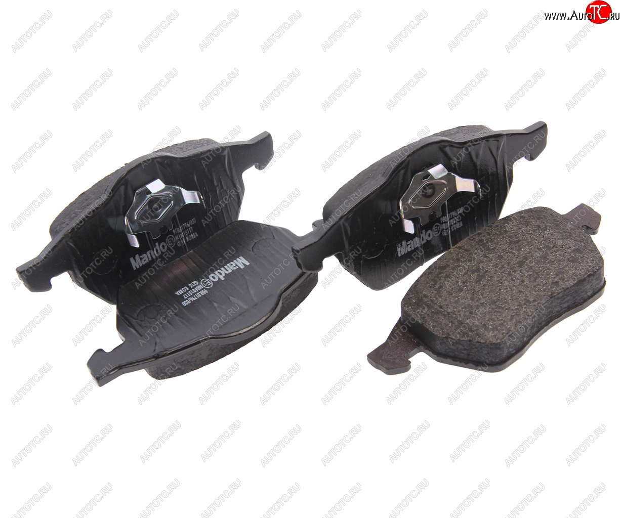 1 959 р. Колодки тормозные VW Bora,Golf,Polo AUDI A3 SEAT Leon,Toledo SKODA Octavia передние (4шт.) MANDO MANDO mbf015117  с доставкой в г. Кемерово