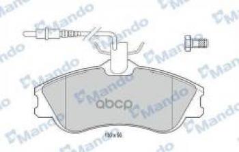 1 439 р. Колодки тормозные передние (4шт.) MANDO  CITROEN Berlingo ( M49,  M59,  B9,  K9) (1996-2023), Peugeot Partner ( M49/M59,  B9) (1997-2018)  с доставкой в г. Кемерово. Увеличить фотографию 1