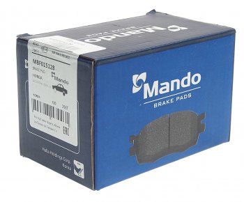 1 159 р. Колодки тормозные HONDA Accord,Civic,CR-V (91-) задние (4шт.) MANDO MANDO mbf015128  с доставкой в г. Кемерово. Увеличить фотографию 2