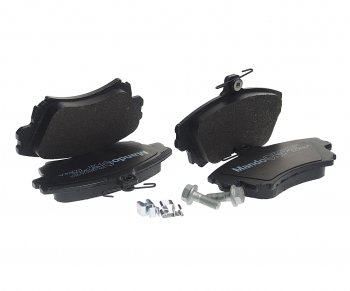 1 799 р. Колодки тормозные VOLVO S40,V40 MITSUBISHI Carisma передние (4шт.) MANDO MANDO mbf015132  с доставкой в г. Кемерово. Увеличить фотографию 1