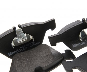 2 399 р. Колодки тормозные MERCEDES E (W210) передние (4шт.) MANDO MANDO mbf015135  с доставкой в г. Кемерово. Увеличить фотографию 2