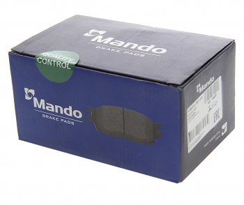 2 399 р. Колодки тормозные MERCEDES E (W210) передние (4шт.) MANDO MANDO mbf015135  с доставкой в г. Кемерово. Увеличить фотографию 3