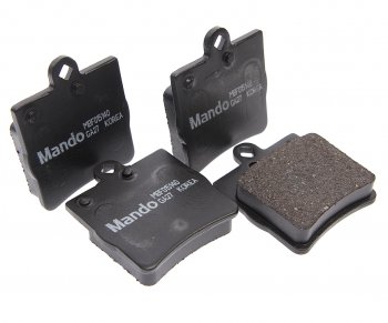 1 489 р. Колодки тормозные MERCEDES W202,W203,W209,W210,R171 CHRYSLER задние (4шт.) MANDO MANDO mbf015140 MANDO mbf015140  с доставкой в г. Кемерово. Увеличить фотографию 1