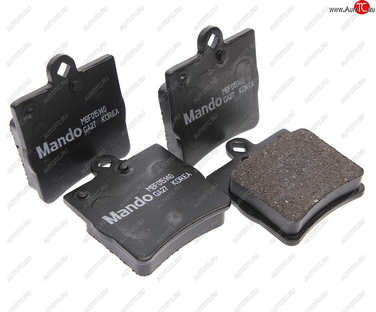 1 489 р. Колодки тормозные MERCEDES W202,W203,W209,W210,R171 CHRYSLER задние (4шт.) MANDO MANDO mbf015140 MANDO mbf015140  с доставкой в г. Кемерово
