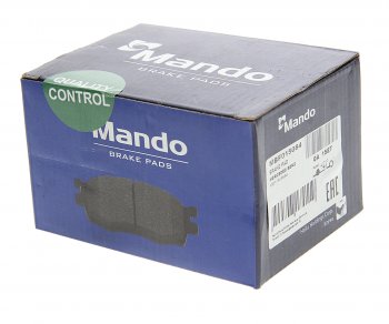 1 199 р. Колодки тормозные MERCEDES W202,W203,W209,W210,R171 CHRYSLER задние (4шт.) MANDO MANDO mbf015141 MANDO mbf015141  с доставкой в г. Кемерово. Увеличить фотографию 2