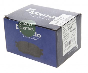 1 799 р. Колодки тормозные MERCEDES E (W210) задние (4шт.) MANDO MANDO mbf015142 MANDO mbf015142  с доставкой в г. Кемерово. Увеличить фотографию 2