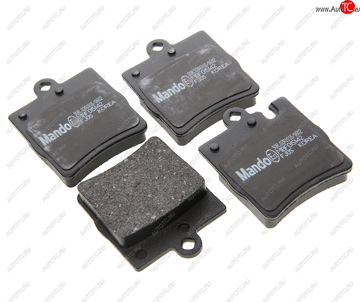 1 799 р. Колодки тормозные MERCEDES E (W210) задние (4шт.) MANDO MANDO mbf015142 MANDO mbf015142  с доставкой в г. Кемерово