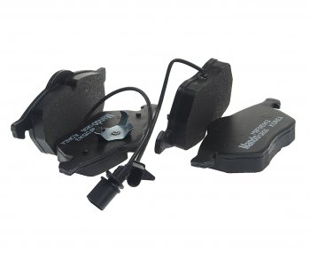 2 099 р. Колодки тормозные VW Passat B5 AUDI A4,A6 передние (4шт.) MANDO MANDO mbf015143 MANDO mbf015143  с доставкой в г. Кемерово. Увеличить фотографию 1