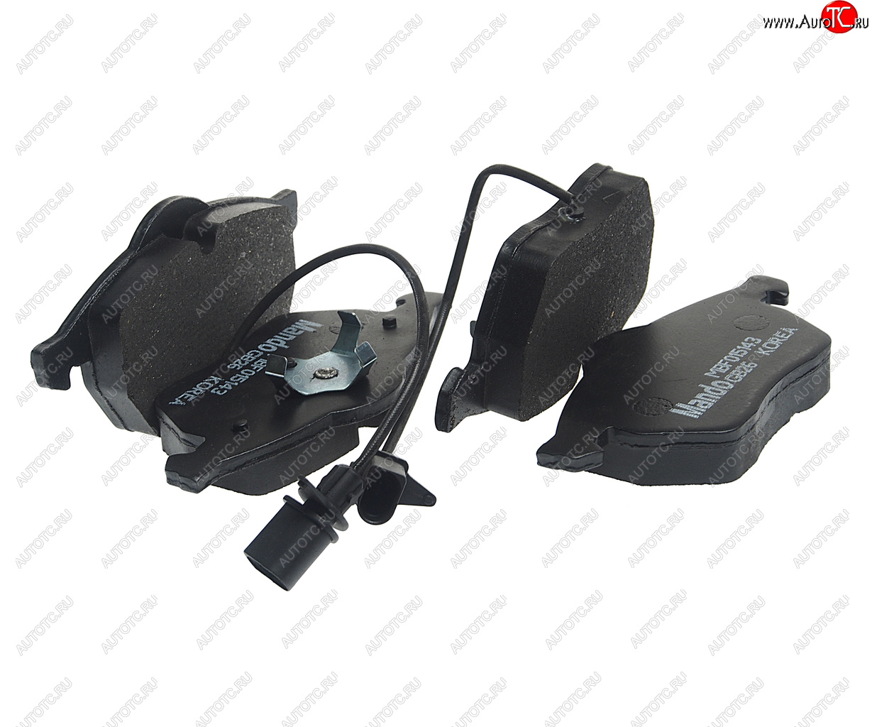 2 099 р. Колодки тормозные VW Passat B5 AUDI A4,A6 передние (4шт.) MANDO MANDO mbf015143 MANDO mbf015143  с доставкой в г. Кемерово