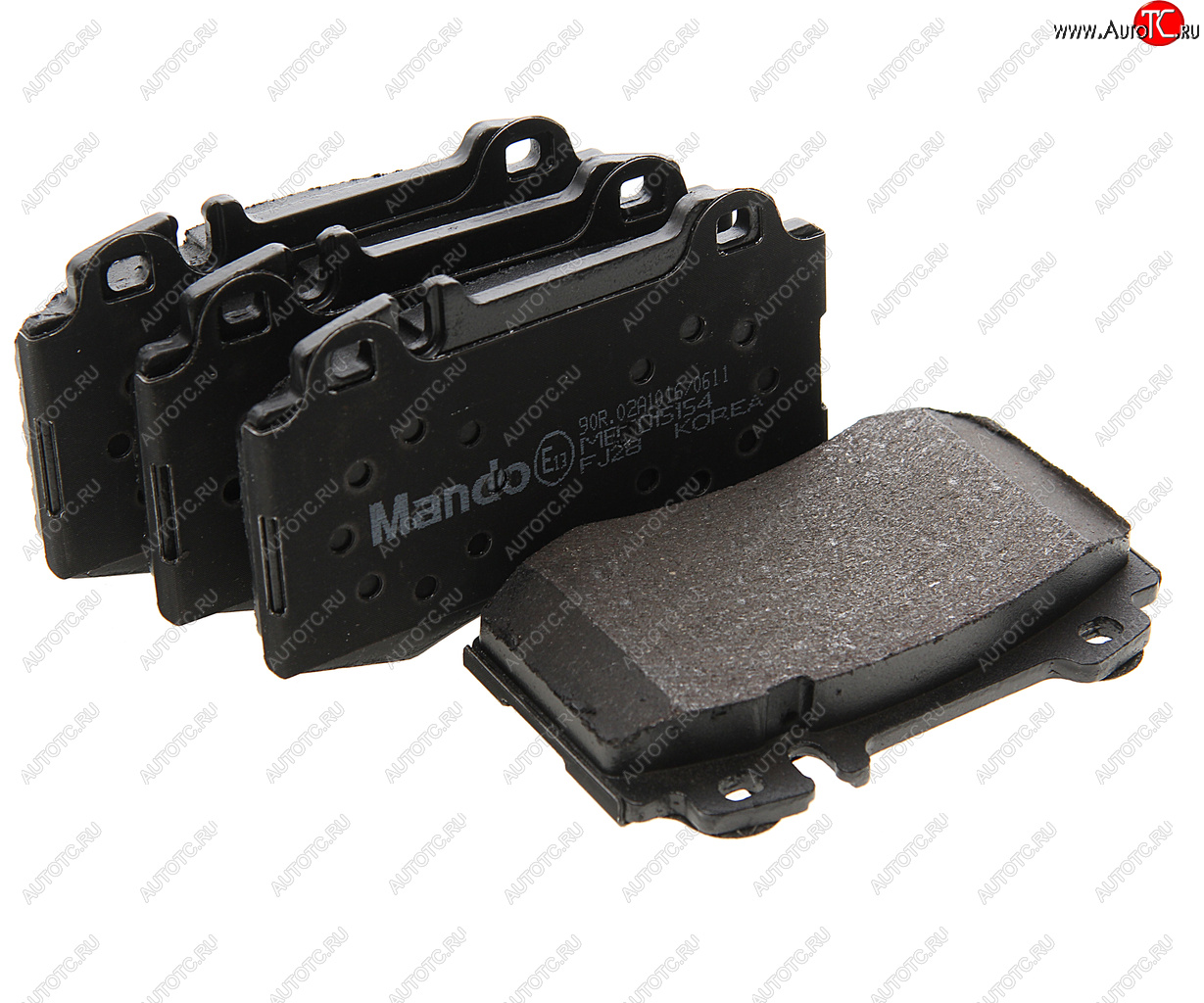 2 679 р. Колодки тормозные MERCEDES W163 (98-05),W220 (98-05),W129 передние (4шт.) MANDO MANDO mbf015154 MANDO mbf015154  с доставкой в г. Кемерово